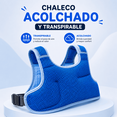 Chaleco acolchado y transpirable