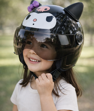 Chaleco Premium Kuromi + casco