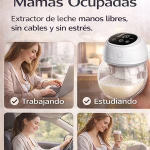 Extractor de leche materna inalambrico