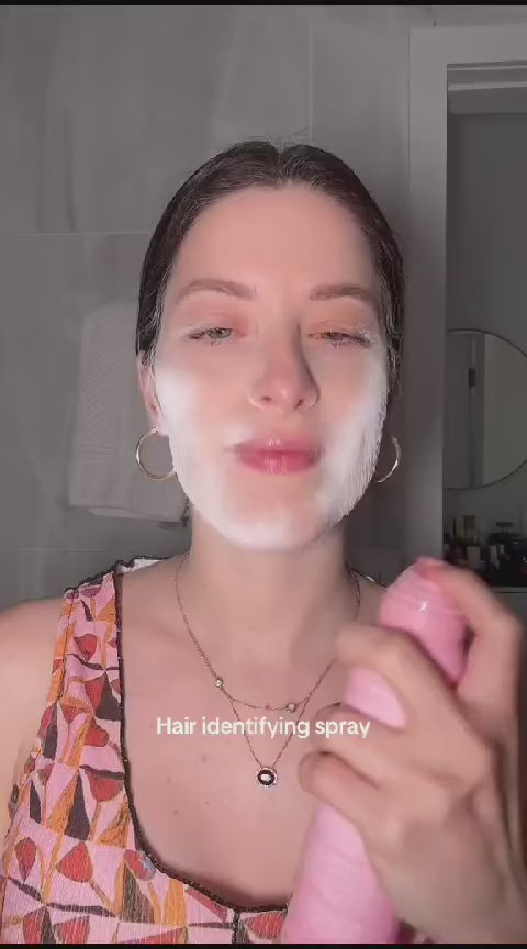 identificador vello facial + mascarilla hidrantante